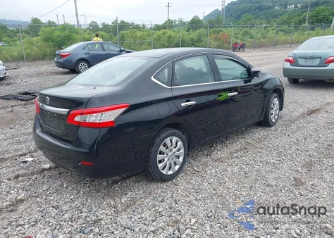 2015 Nissan Sentra S from USA, damaged, VIN 3N1AB7AP5FY231903